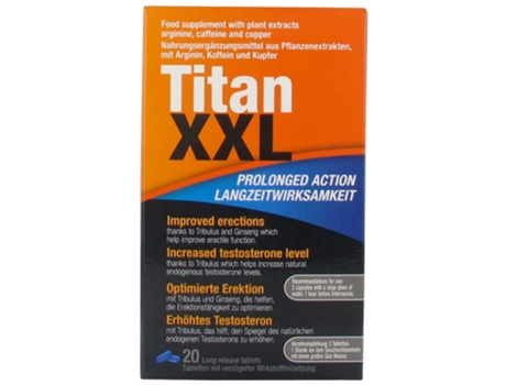 Titán Xxl 20 Comprimidos LABOPHYTO