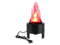 Fogata Eléctrica Con Efecto De Llama Falsa 3d Y Fuego Artificial Parpadeante.