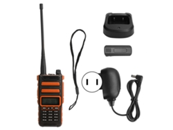 Radios portátiles de doble banda con pantalla LCD