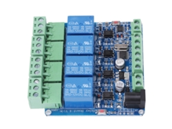 2026-módulo De Relé De 4 Canales Stm8s103f3 Con Microcontrolador 12v Dc