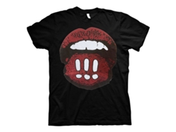 !!! Mouth Black T-shirt Rockinstone Unisex Adults Best Sellers Size:xxl