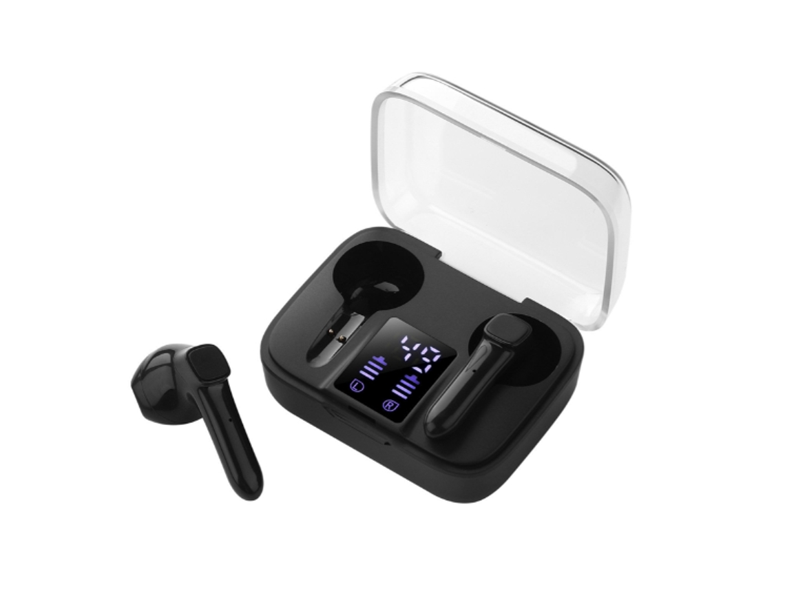 Auriculares YIZHOOD True Wireless Bluetooth Negro