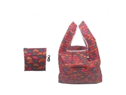 Bolso plegable Vogue con estampado floral, ideal para ir de compras, un bolso de mujer moderno y portátil con estampado de flamencos, reutilizable y de gran tamaño.