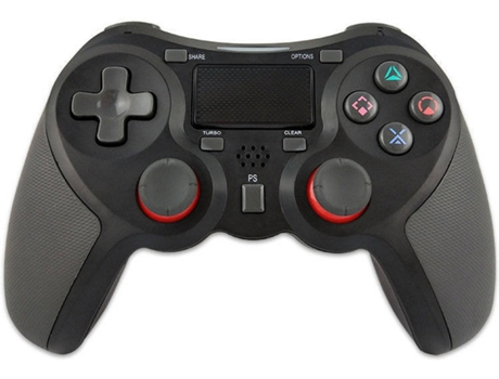 Mando Playstation 4 ENZONS (Inalámbrico - Negro)