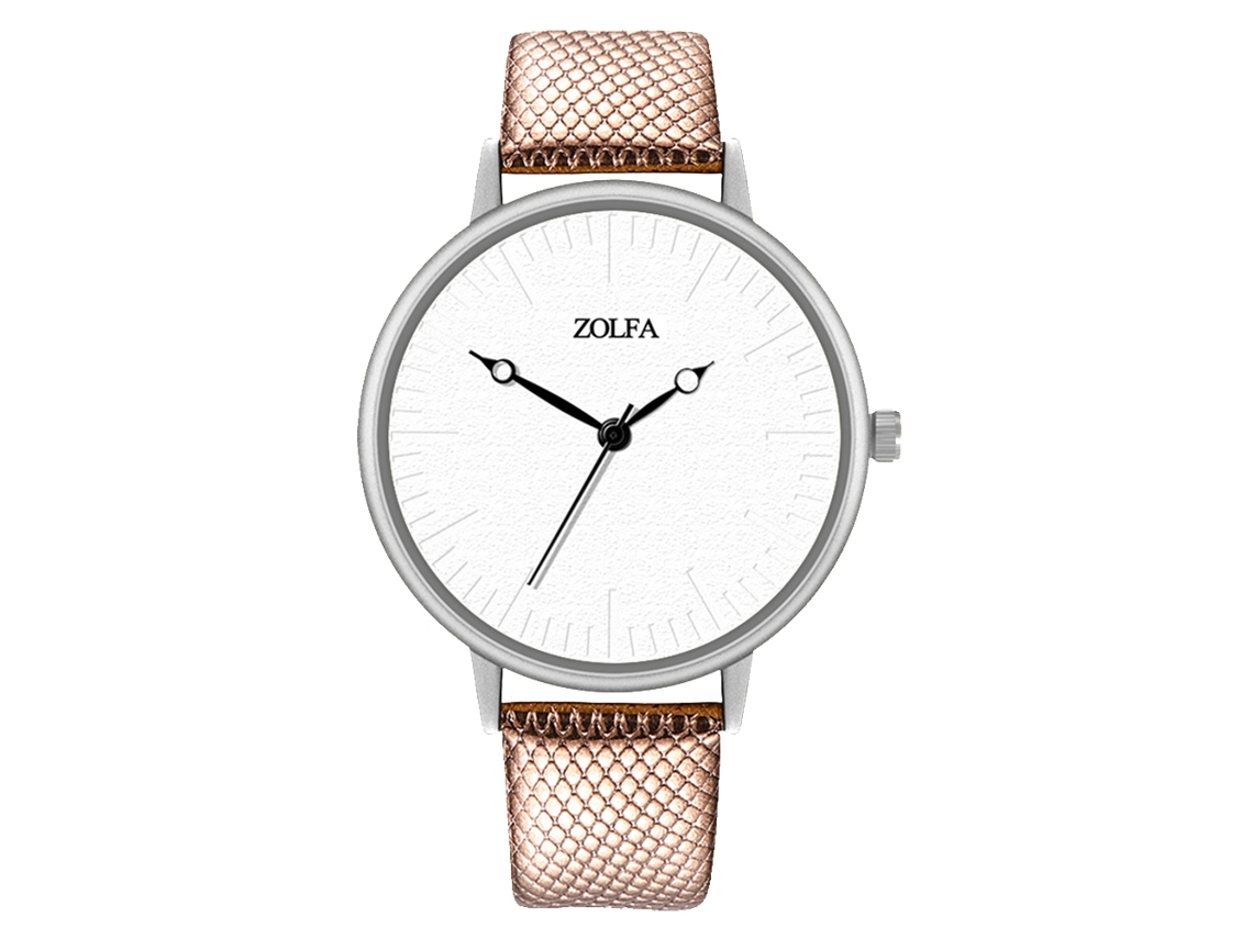 Elegante Reloj De Pulsera De Cuarzo Para Hombre Y Mujer, Color Marrón, Alta Calidad.
