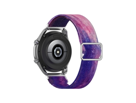 Correa de Silicona 22mm ajustable para Samsung Galaxy Watch3 45mm/Huawei Watch GT 2 Pro - cielo estrellado