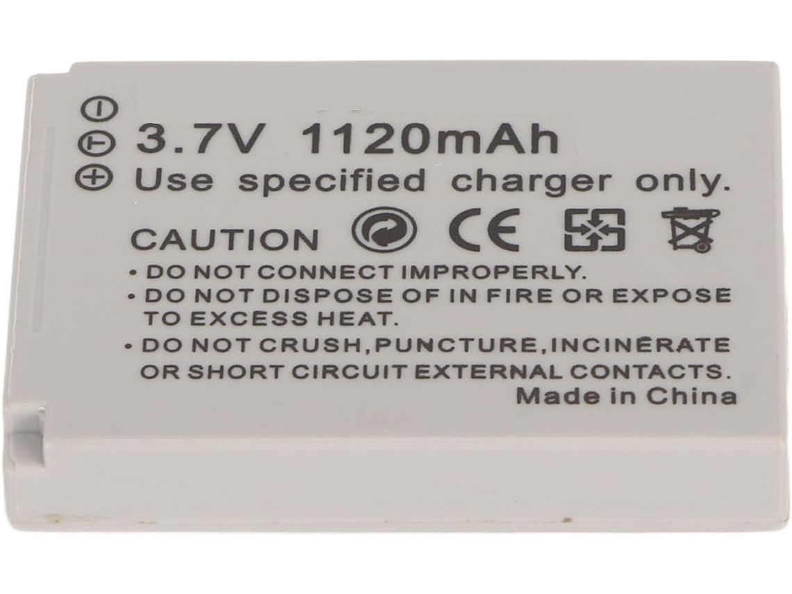 Batería De Repuesto Para Cámara, 3,7 V, 1120 Mah, De Iones De Litio.