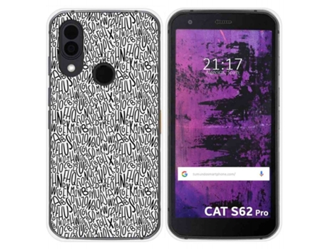 Carcasa CAT S62 Pro TUMUNDOSMARTPHONE Dibujos Multicolor