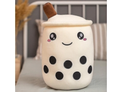 Muñeco De Peluche De Té De Burbujas Con Cara Sonriente 24/35/50/70cm