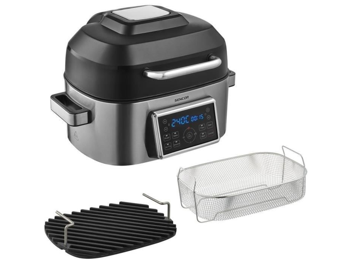 Freidora de aire y parrilla Sencor Sbg 8900ss