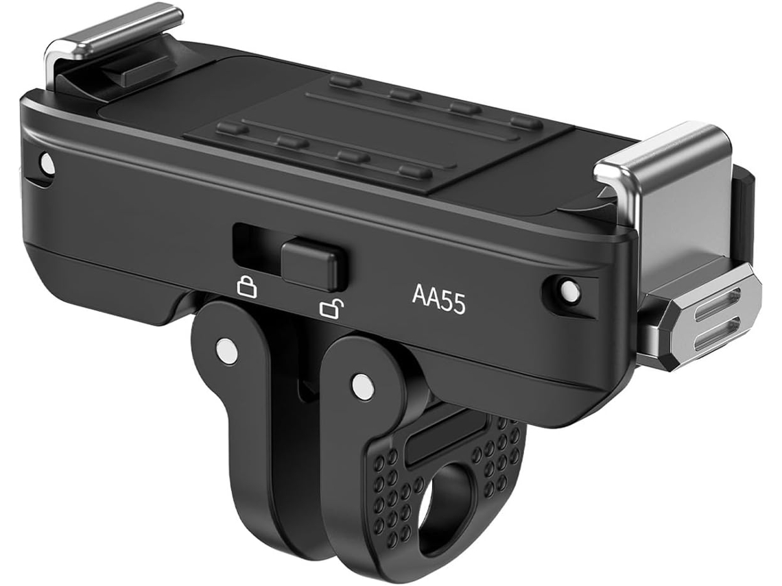Soporte De Acero Para Cámaras Action 6, Antivibración Y Compatible.