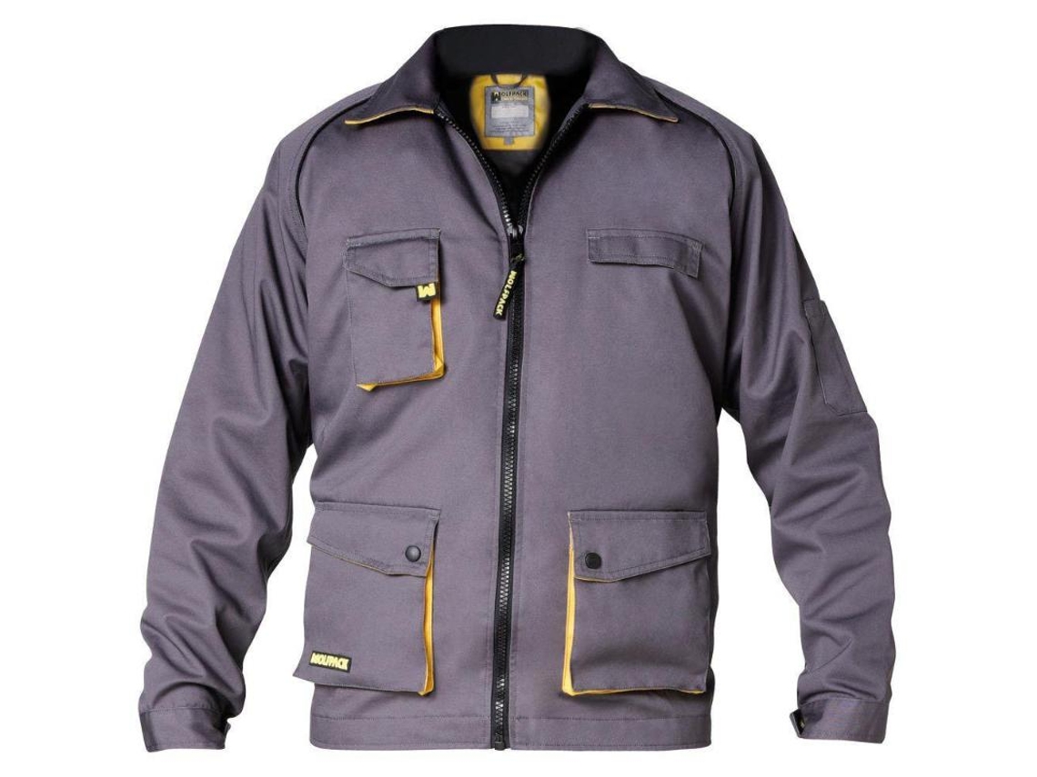Chaqueta de trabajo gris/amarillo talla 56/58 xl