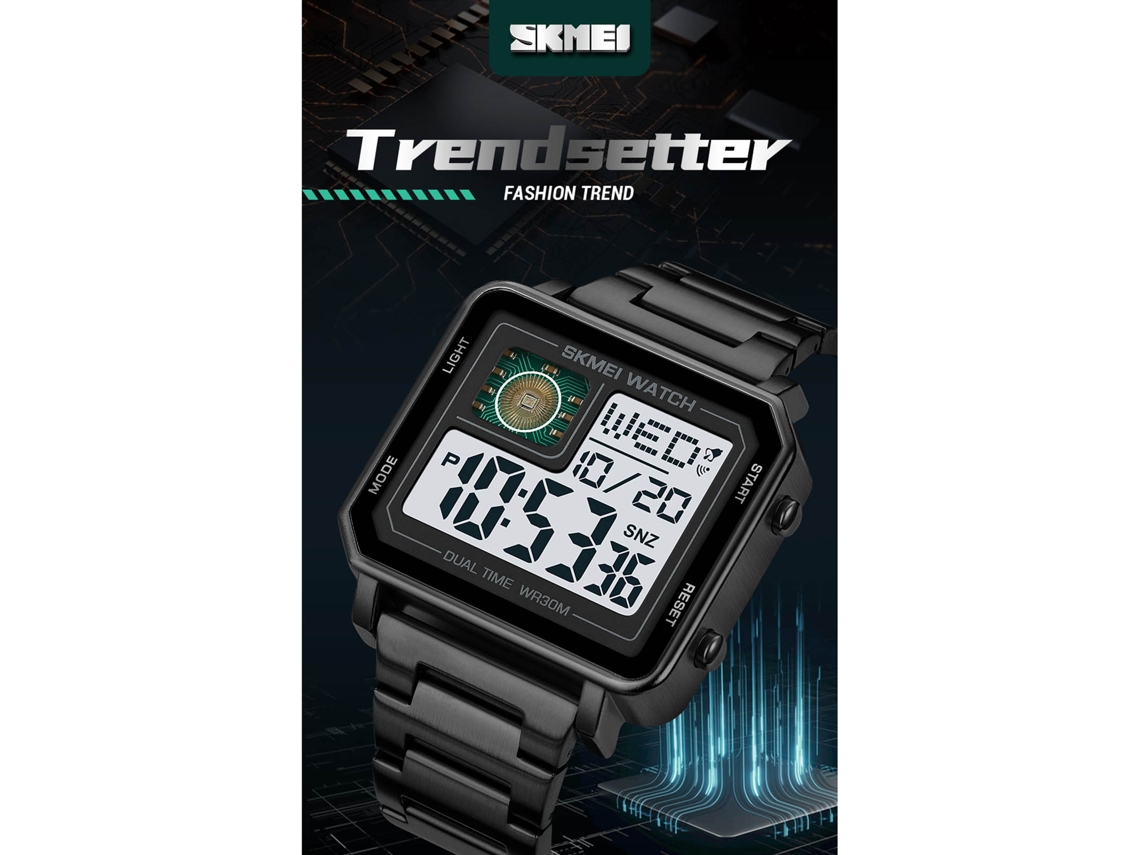 Reloj Digital Deportivo Skmei 2033 Resistente Al Agua Hasta 30 M