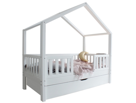 Barreras de Cama Somier Lamas Cajón PETITS-MEUBLES Beige Madera (90x190)