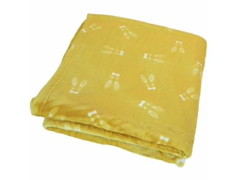 Manta DOMIVA Amarillo 100 x 150 cm