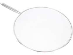 Protector contra salpicaduras de aceite de acero inoxidable 304 con filtro de malla de 29 cm para sartenes, T Gokoco