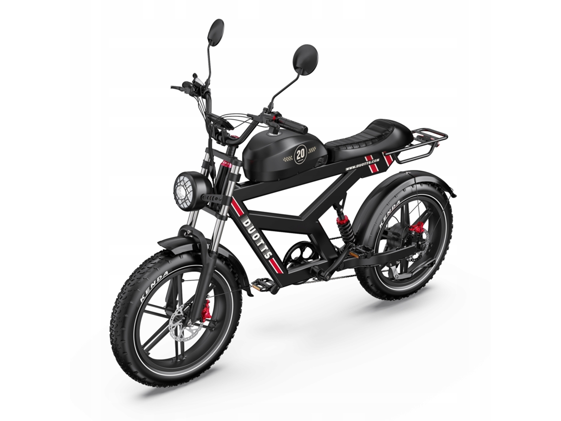 Bicicleta Eléctrica Duotts F20, 750w 52v 27ah, con Funciones App y GPS.