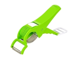 Cortador de verduras multifuncional con pelador afilado de acero inoxidable para frutas y verduras - Regalo para el Día de la Madre