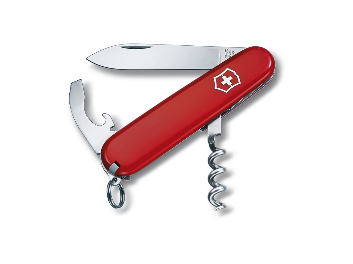 Maquinilla de Afeitar Bantam Roja 9 Funciones 26X12X84Mm Peso 35G. VICTORINOX