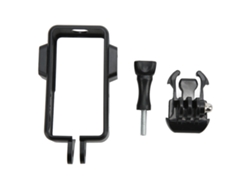 TRUYUETY Carcasa Protectora con Armazón de Protección y Soporte Shoe Mount para Cámara DJI ACTION 2