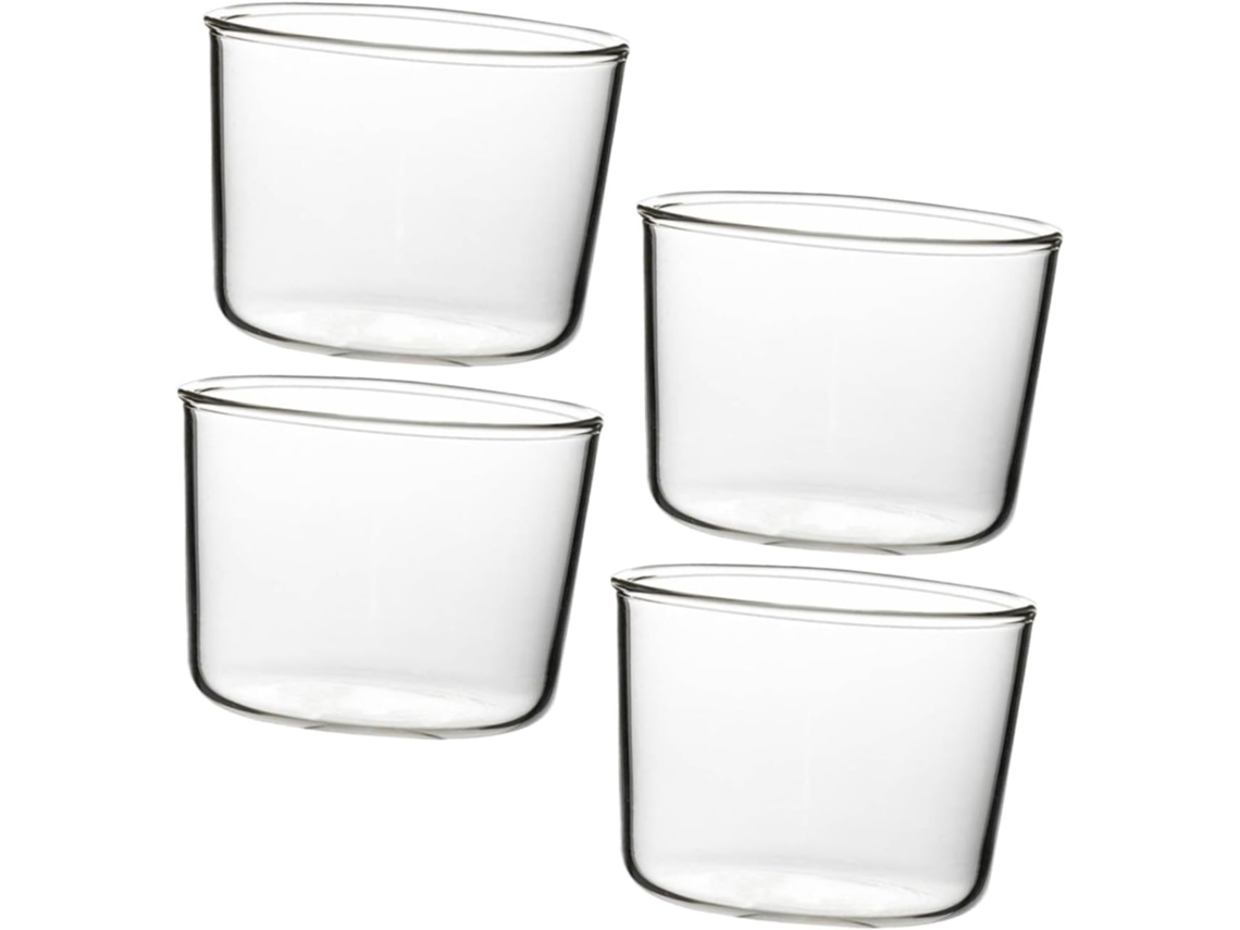 4 Piezas, Snack, Té, Postre, Vaso, Pp
