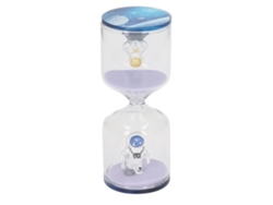 Dan26-reloj De Arena Decorativo Hombre Espacial Temporizador Educativo 30 Minutos Arena Morada Para Oficina Hogar Cocina Mesa