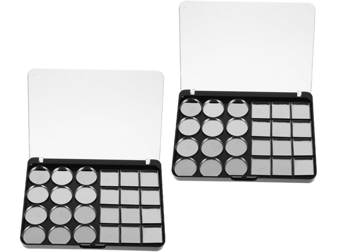 Juego De 2 Paletas De Sombras De Ojos Vacías
