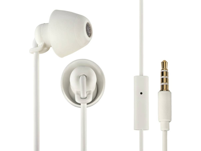 Auriculares con Cable THOMSON Ear3008 (In Ear - Micrófono - Noise Cancelling - Blanco)