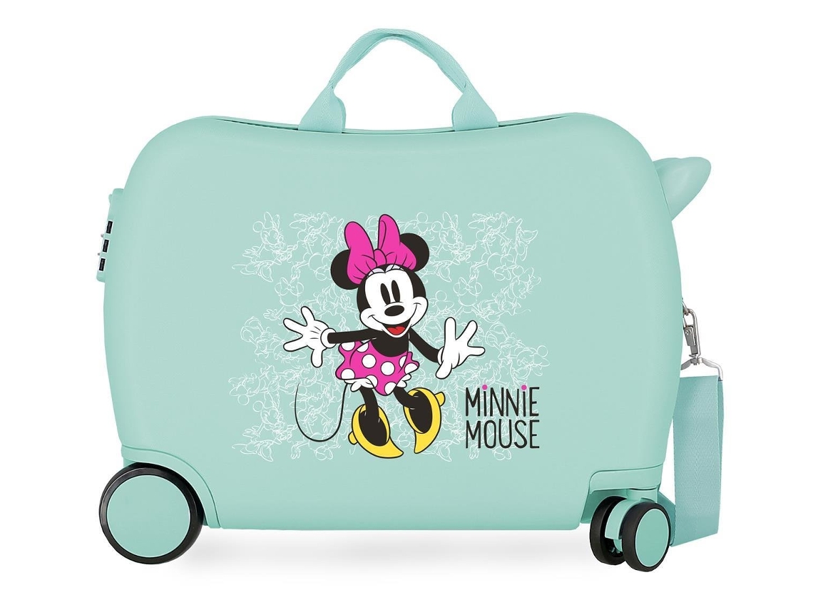 Mala de Viaje DISNEY Enjoy The Day (Verde - 50 x 38 x 20 cm)