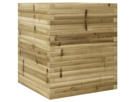 Jardinera VIDAXL Marrón Madera (60x60x68.5 cm)