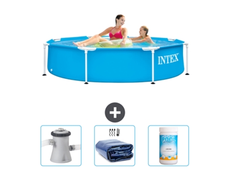 Piscina Tubular INTEX 28205NP-CB75 (1828 L - 244x51cm)