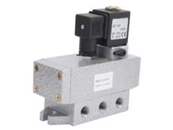 2026velora-válvula Solenoide 2 Posiciones 5 Vías Control Eléctrico Simple Equipo Neumático G1/8in K25dh‑6ac 110v