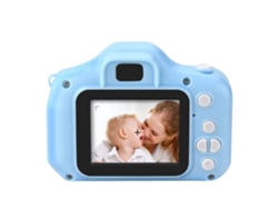 SZSMART Mini cámara digital pequeña Dslr de alta definición con tarjeta de memoria 8G (azul)