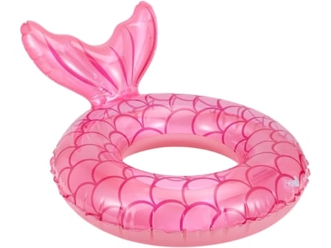 Flotador inflable de sirena para piscina, flotador de natación con cola de pez Digitallab