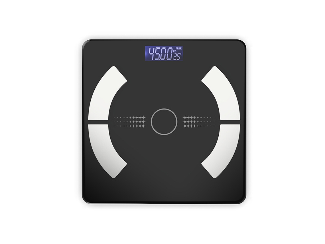 (negro, Compatible Con Batería De Teléfono Móvil) Báscula Inteligente Para Bajar De Peso