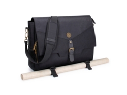 Bolsa de accesorios para juegos de rol Enhance Gaming: bolsa negra para artículos esenciales para juegos de mesa.