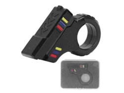 Juguete antiestrés BJ-Decompression Toy con agarre magnético para los dedos, mecanismo antideslizante para aliviar el estrés, modelo 3D, color negro.