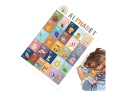Póster educativo: Actividades de aprendizaje preescolar - Pizarra interactiva estilo bohemio para Ed Gokoco