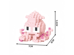 Juguetes de bloques de construcción en miniatura con animales marinos, rompecabezas para armar, ideales para niños MDUG