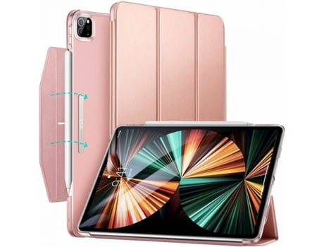 Carcasa Apple ESR iPad Pro 11 2021 Caseology Rosa, Dorado