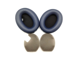 Almohadillas Para Auriculares Sony Wh-1000xm4 (un Par), De Piel Sintética. Color Azul.