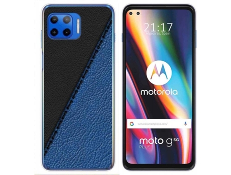 Carcasa Motorola Moto G 5G Plus TUMUNDOSMARTPHONE Cuero 02 Multicolor