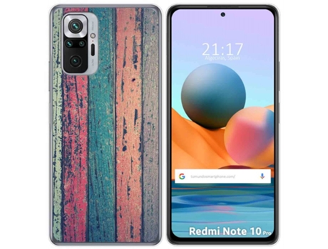 Carcasa Xiaomi Redmi Note 10 Pro TUMUNDOSMARTPHONE Dibujos Multicolor