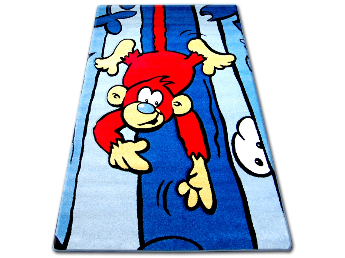 Alfombra DYWANY LUSZCZOW Happy C176 (Azul - 240x330 cm - Polipropileno)