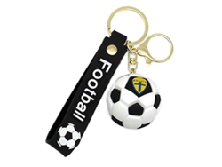 Llavero Balón Fútbol Suecia Copa Mundial 2026, Accesorio Hincha Selección Sueca, Colgante Silicona Regalo Fan Fútbol Calidad Premium