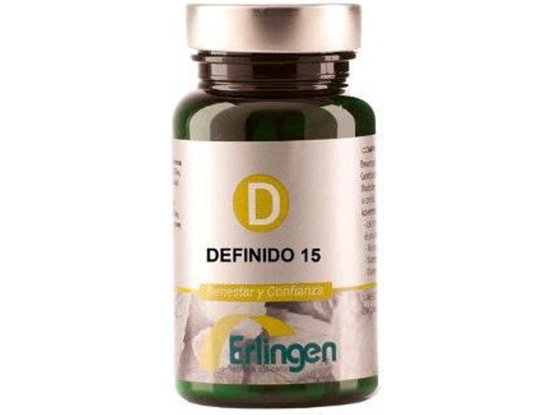 Complemento Alimentar ERLINGEN Definido 15 60 Comprimidos
