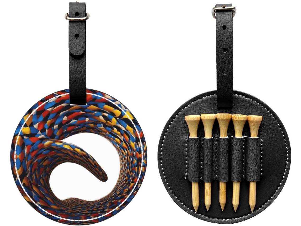 Bolsa para Guardar Tees de Golfe Mobius, Preta S/MARCA