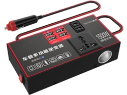 Inversor Para Coche - Convertidor De Potencia Para Vehículos, Toma De Corriente Para Coche De 220 V, Adaptador