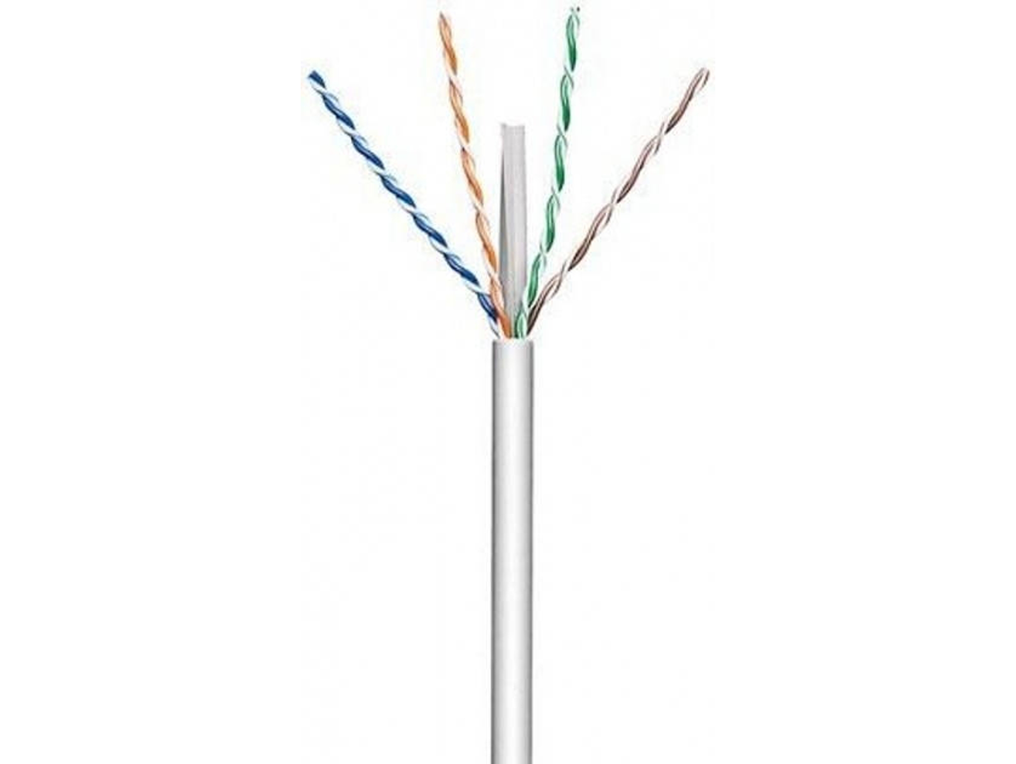 Cable de Red TECHLY (RJ45 - 305 m - Gris)