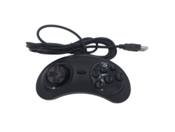 Controlador De Videojuegos Usb Clásico Con 6 Botones, 1 Pc
